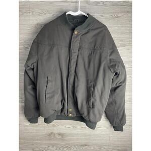 Tempco Grey Down Jacket Men’s Med Vintage Canvas Barn Coat